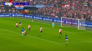 Florian Wirtz Goal vs Feyenoord 30 [upl. by Egwin]