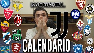 HO UNA STRANA SENSAZIONE SULLA JUVE CALENDARIO SERIE A 202223 [upl. by Auliffe]