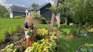 Planting Coneflower Epimedium amp Oredenia in the Gully Garden Mostly Real Time Gardeing 🥰 [upl. by Akemor]