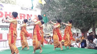 Dokona ho dokona Delhi parliament bodo traditional dance juri borogroup [upl. by Winn]