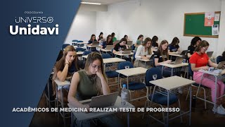 Acadêmicos de Medicina realizam Teste de Progresso [upl. by Aceissej]