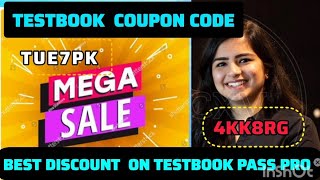 ✅️Testbook Pass Pro kaise Use Kare Testbook Discount Coupon Code  Testbook Coupon Code Free [upl. by Siloam]