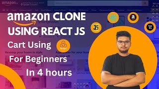 Build Amazon Clone Using React JS For Beginners  Complete Website Like Amazon In React JS 2024 [upl. by Mossman149]