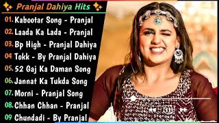 Pranjal Dahiya New Haryanvi Songs New Haryanvi Jukebox 2022 Pranjal Dahiya all Superhit songs [upl. by Arlyn]