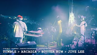 Goose  Tumble → Arcadia → Butter Rum → Jive Lee  Domefest 2019 [upl. by Nnahsal]