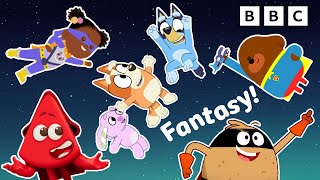 FANTASY FUN with CBeebies Friends  CBeebies [upl. by Acirt333]