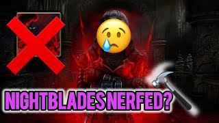 ESO GANKING GONE Nightblade Nerf Update 44💥 [upl. by Anoved775]