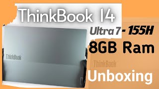 Lenovo ThinkBook 14 Gen 7 Unboxing Review  Core Ultra 7 155H8GB RAM [upl. by Minica]