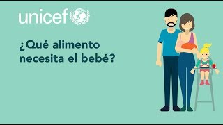 ¿Qué alimentos necesita un bebé  UNICEF Uruguay [upl. by Eenwahs]