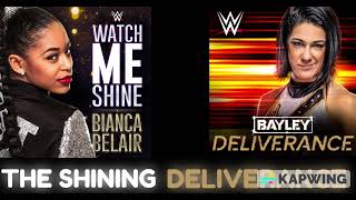 WWE Bianca Belair and Bayley Theme Mashup The Shining Deliverance [upl. by Perseus841]