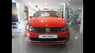 New Volkswagen Vento Highline Plus 2018 Walkaround Review  Price  Features  Specs [upl. by Neroc]