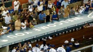 Manny Ramirez hits Pinch Hit Grand Slam 72209 Dodger Stadium [upl. by Reniar901]