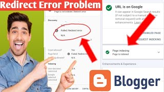 Solve Redirect Error In Blogger  Redirect Error amp No Indexing Problem  Digital Monis [upl. by Luaped]