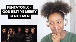 Watch Me REACT to Pentatonix  God Rest Ye Merry Gentlemen  Reaction Video  ayojess [upl. by Gnoud]