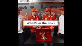 Whats in the Box with Scuderia Ferrari Drivers [upl. by Jankey]