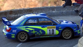 Tommi Mäkinen Incar  SS08 WRC Rallye Monte Carlo 2002 [upl. by Atile]