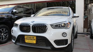 BMW X1 2017 Model Full Detailed Review The Umair Vlogs Cars SamAuto Mobile Karachi in Pakistan [upl. by Ennahteb]