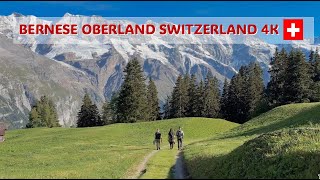 Bernese Oberland Region Highlights Switzerland 4K [upl. by Elsa]