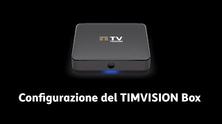 TIMVISION Box Jade  Nuova configurazione [upl. by Ivetts]