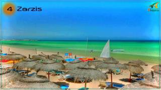 The 10 Most Beautiful Beaches in Tunisia  اجمل 10 شواطئ في تونس [upl. by Lihka]