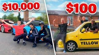 SIDEMEN 10000 VS 100 ROAD TRIP [upl. by Yzzik]