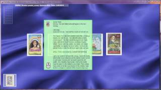 Orphalese Tarot Software Version 10 Tutorial  Pop Up Notes [upl. by Ellek]