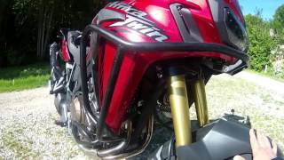 TUTO PRESENTATION 1  Crash Protection Bar Bihr pour Honda Africa Twin CRF1000L [upl. by Haily]