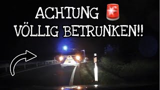 WIR VERFOLGEN EINEN BETRUNKENEN AUTOFAHRER und Rufen die POLIZEI [upl. by Rabiah]