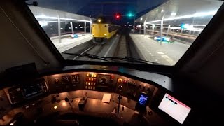 Train Drivers POV virm Utrecht  Schiphol  Hoofddorp Opstel 2017 [upl. by Ahsienad]