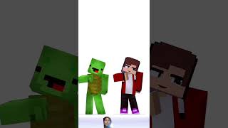 DEYANG GATAL GATAL SA JJ AND MIKEY memes shorts minecraftanimation [upl. by Junko210]