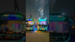 The Volvo Gajraj Travels Bus 🚌 shortvideo marwadisong driving bus [upl. by Trudy]