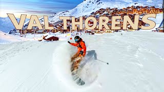 Snowboard VAL THORENS Powder Day [upl. by Farver698]