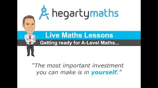 Simplifying Surds Lesson 1 ALevel prep with Mr Hegarty [upl. by Vinna]