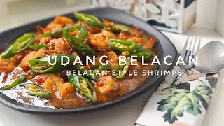 Udang Belacan Belacan style Shrimps udangbelacan belacanstyleshrimps [upl. by Knute717]