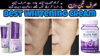 Best skin whitening cream in 2024  face whitening cream for all skin  dermoteen fairness cream [upl. by Atinat485]