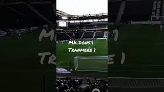 Mk Dons 1 Vs Tranmere 1 [upl. by Akenehs953]