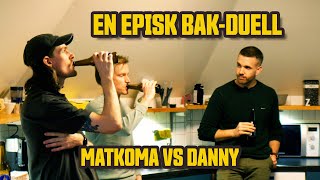 BAKA UTAN RECEPT Sockerkaka  Matkoma vs Danny [upl. by Nylyoj]