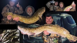 How To Pier And Harbor Fish For Burbot Fresh Water Cod American Eelpout And Lake Trout Bottom Rig [upl. by Mccafferty]