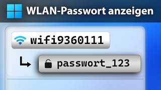 WLANPasswörter anzeigen lassen einfach [upl. by Alica]