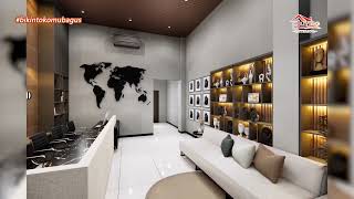 Desain Interior Kantor Modern Kekinian [upl. by Keane]