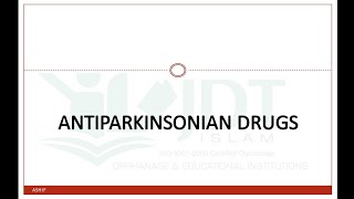 ANTIPARKINSONIAN DRUGS Pharmacology Levodopa Carbidopa Selegiline Amantadine Benzhexol [upl. by Kwarteng930]