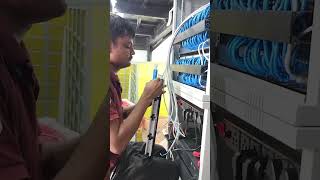 HIKVISION IP camera installationhikvisioncamera homecamera ctv ipcamera viralvideo [upl. by Atniuqal764]