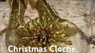 Christmas Decorating How To Decorate A Cloche 2023 christmas cloche howto ideas [upl. by Ariaec497]