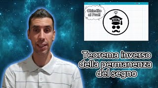 Limiti di funzione 10  Teorema inverso della permanenza del segno [upl. by Maximilian]