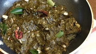 Gongura Chutney with Green Chili  Andhra Recipes [upl. by Eseuqcaj176]