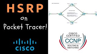 HSRP Configuration in Cisco Packet Tracer [upl. by Aicnelev]