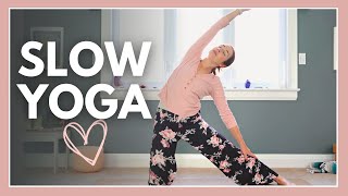 30 min Deep Stretch Yoga  SLOW amp MELLOW [upl. by Naerol18]