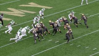 Army Football Ahmad Bradshaw Touchdown Run vs North Texas 102216 [upl. by Nej]