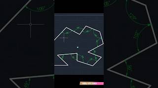 Find All angles with Single Command autocaddrawing autocadd autocadtutorials [upl. by Cairistiona]
