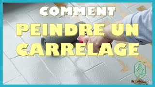 Comment peindre un carrelage [upl. by Kattie]